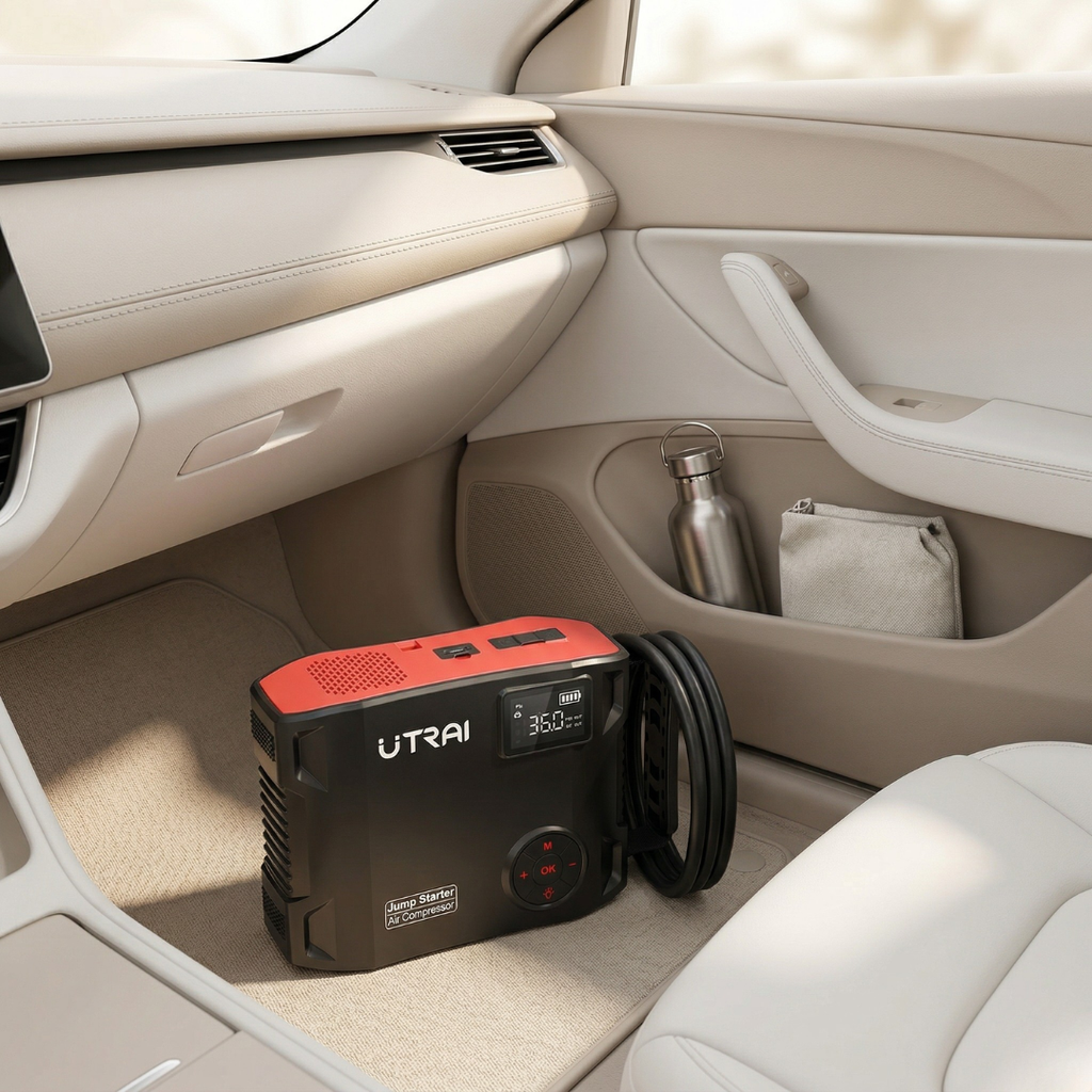 UTRAI 2000A Portable Jump Starter Pack With Power Bank | Temsk