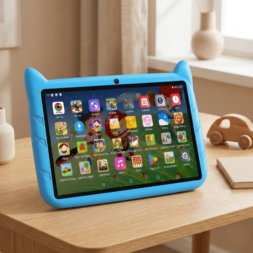 Dětský tablet s rozšiřitelnou pamětí pro každodenní použití | Temsk