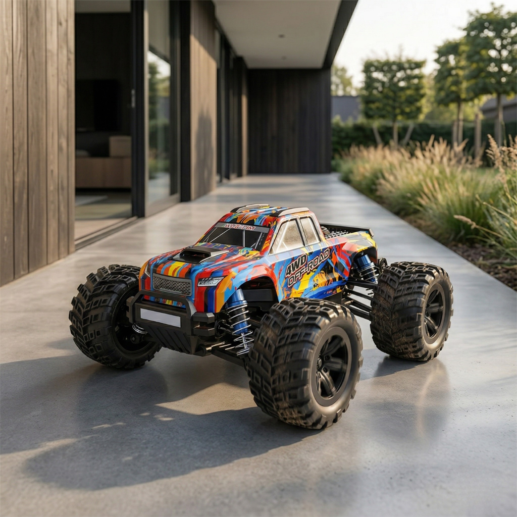 High-Speed 1:20 Scale 4WD RC Car For Off-Road Racing Performance At 50 KM/H | Temsk