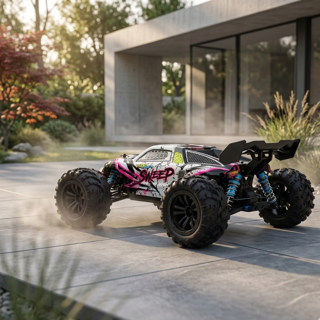 1:16 Scale 4WD RC Monster Truck 70 Kilometers Per Hour High Speed Off Road Crawler | Temsk