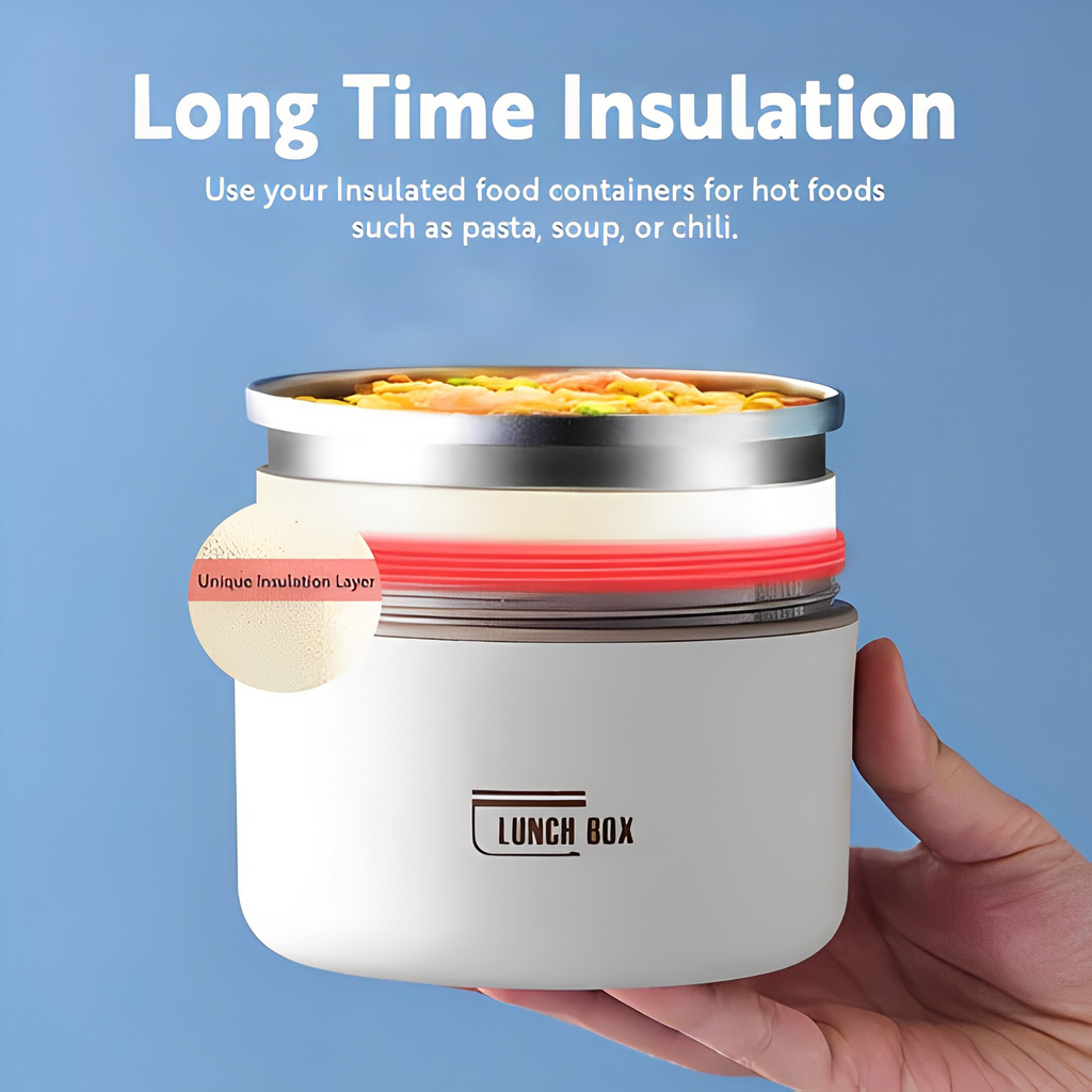 NovaTherm Lunch Box Insulated For Daily On The Move Meals | Temsk