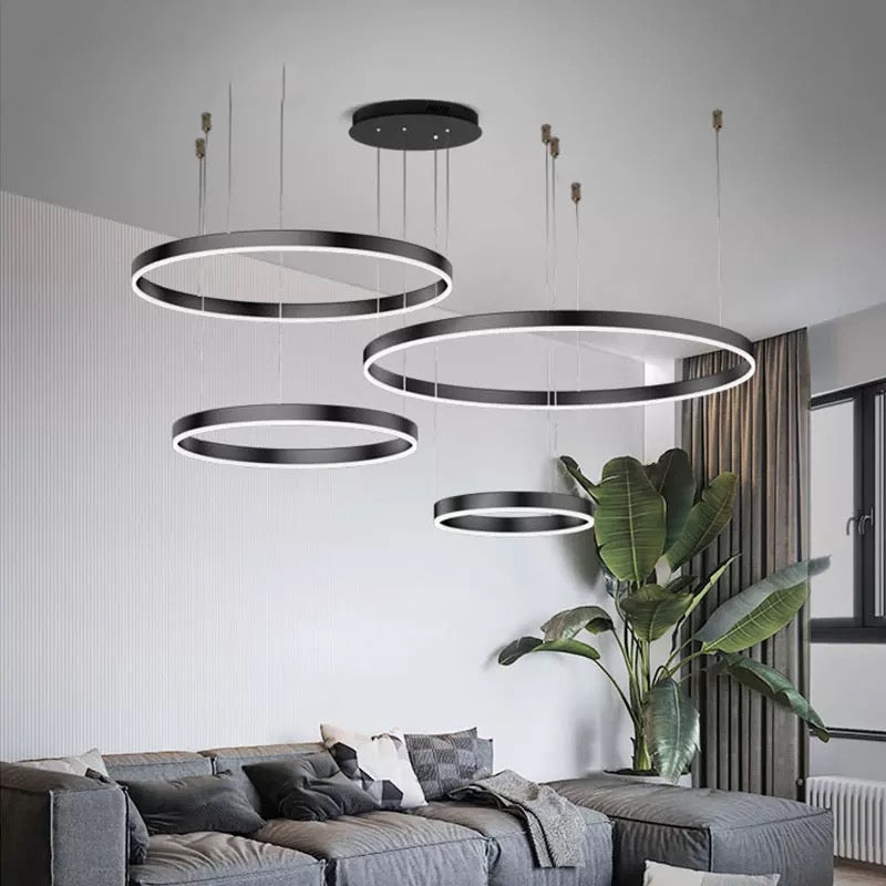 Solara Ring Lamp With Premium Aluminum And Acrylic Construction 12500 Lumens | Temsk