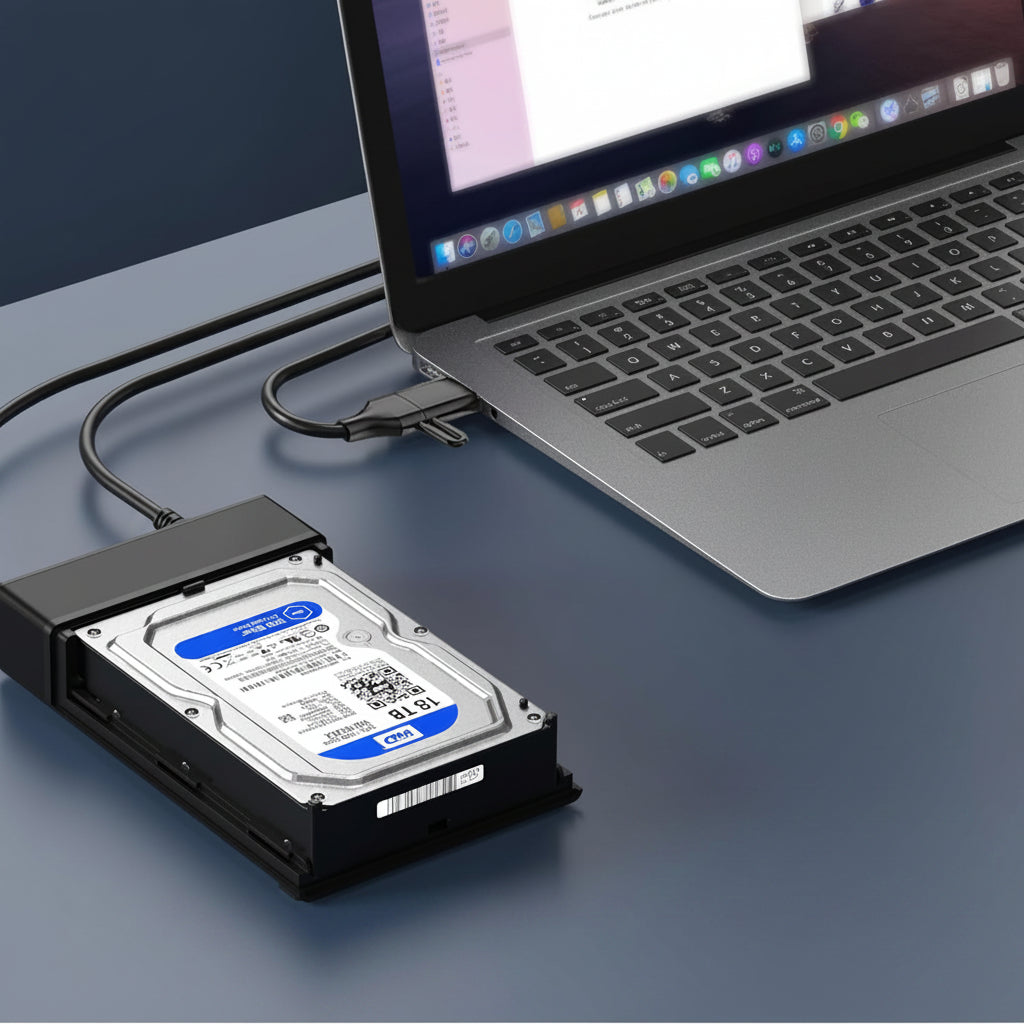 Portable USB 3.0 SATA Enclosure For 2.5 And 3.5 Inch HDD And SSD | Temsk