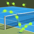 Outdoor 40-Hole Lightweight Pickleball Balls for Training and Play | Temsk