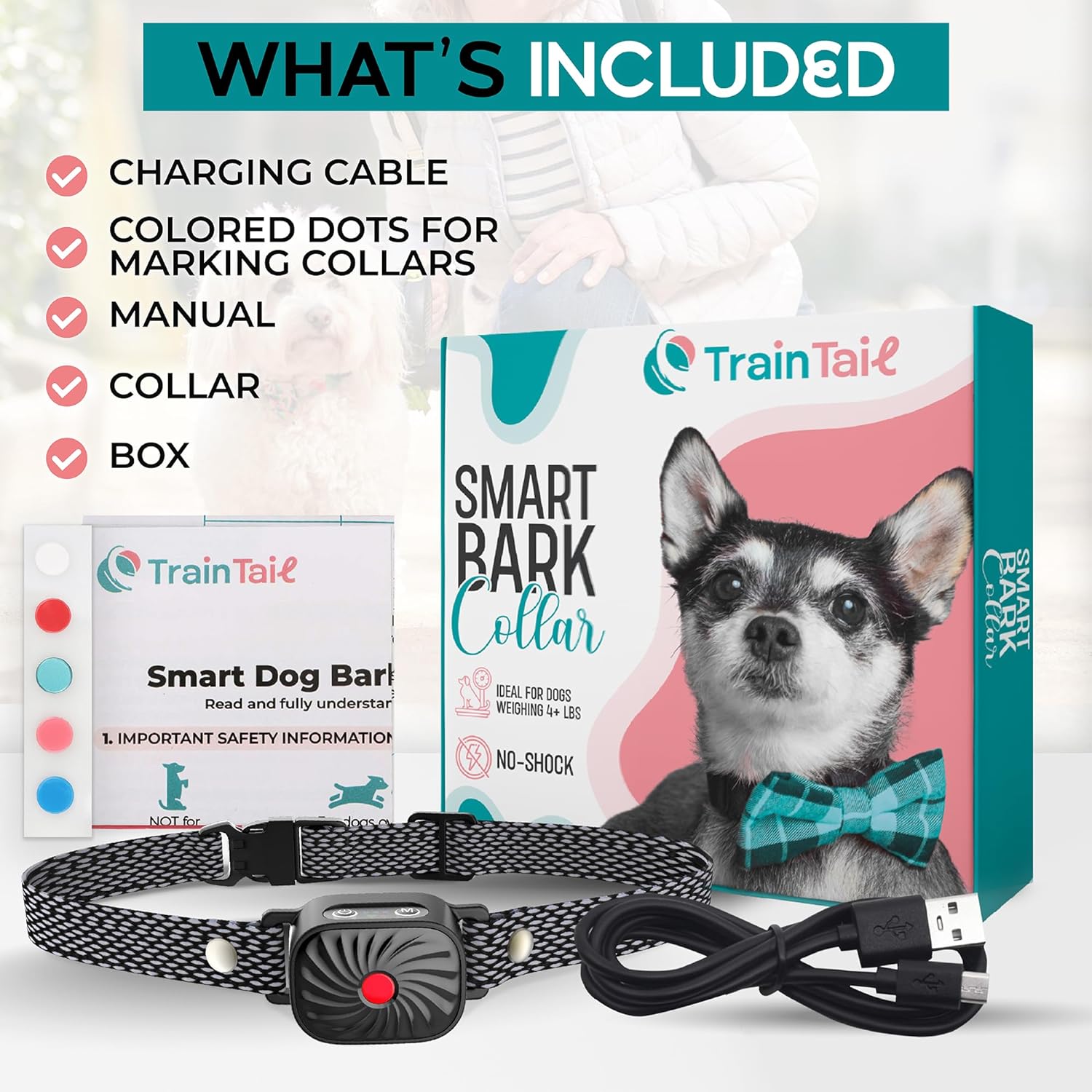 PawGuard CalmPaw Small Dog Bark Deterrent Collar Official | Temsk