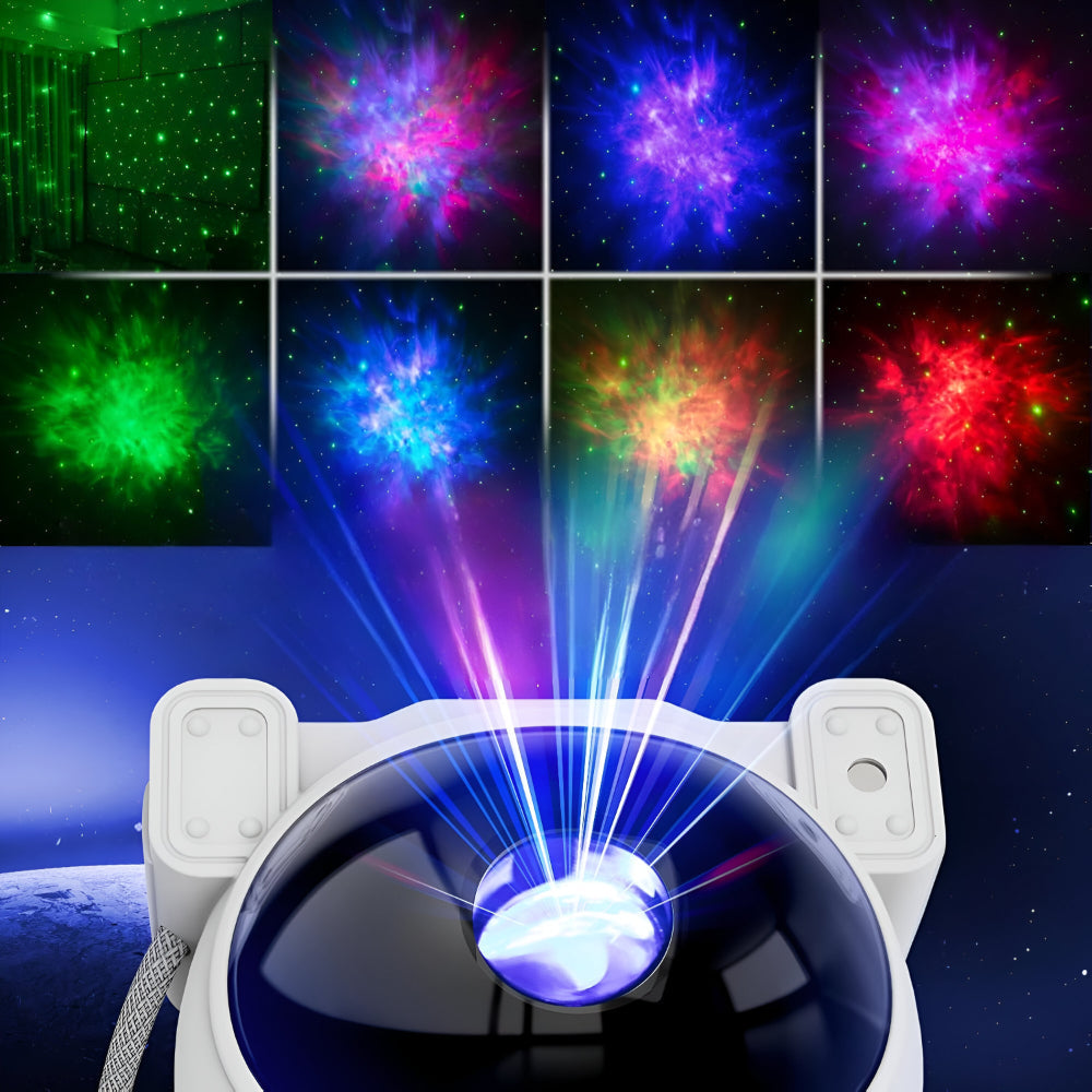 LED Astronaut Night Light With Star Projector For Bedroom Decor Lamp | Temsk