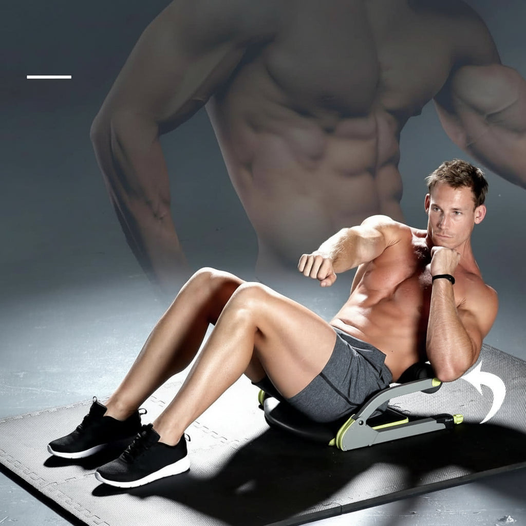 NovaFlex Compact Ab Crunch Trainer For Effective Abdominal Muscle Training | Temsk