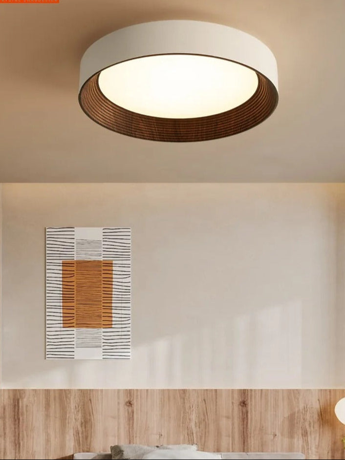 Lumenara Crest Contemporary Ceiling Light With Acrylic Shade | Temsk