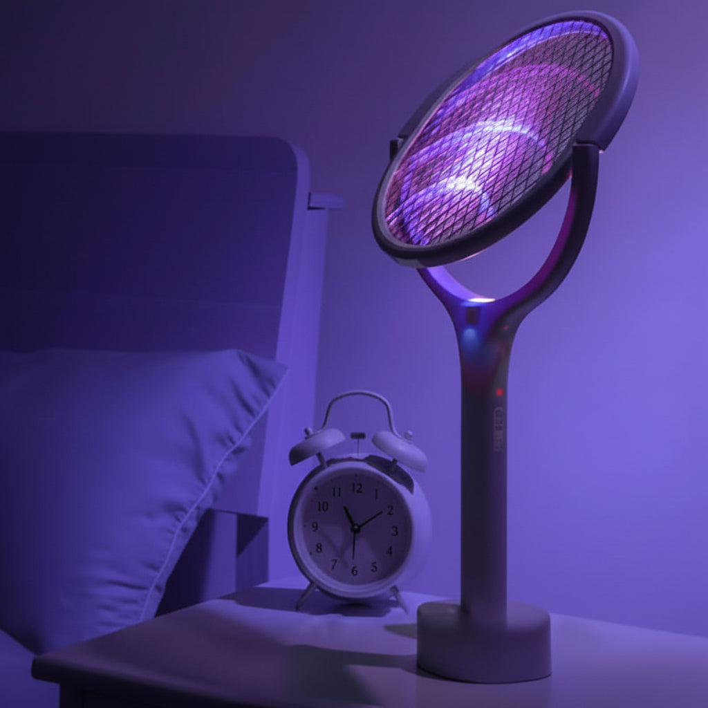 VoltGuard 5-In-1 Electric Mosquito Swatter With LED | Temsk