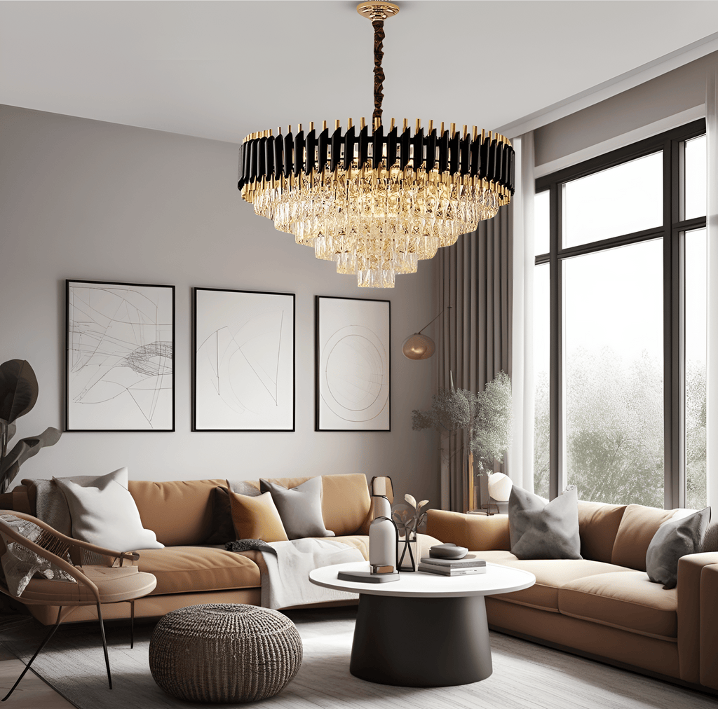 Aurelius Chandelier Collection with Adjustable Cords and Shade Options | Temsk