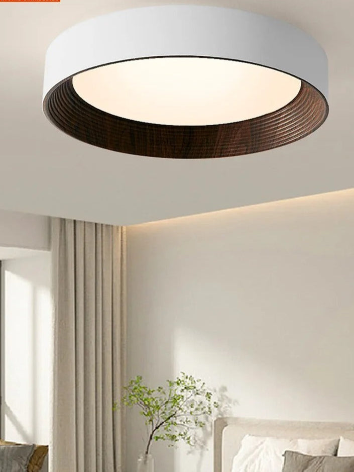 Lumenara Crest Contemporary Ceiling Light With Acrylic Shade | Temsk