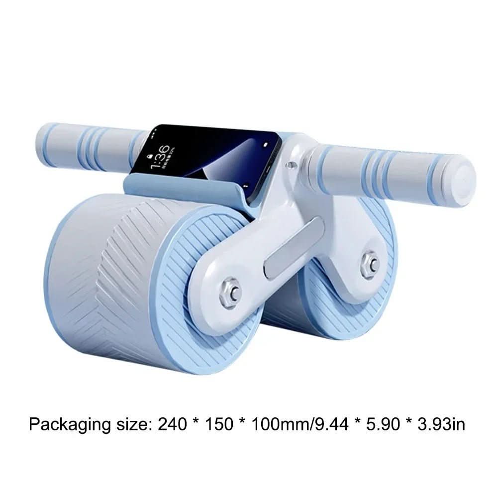 AeroFlex Ab Roller With Non Slip Wheel And Recoil Function | Temsk