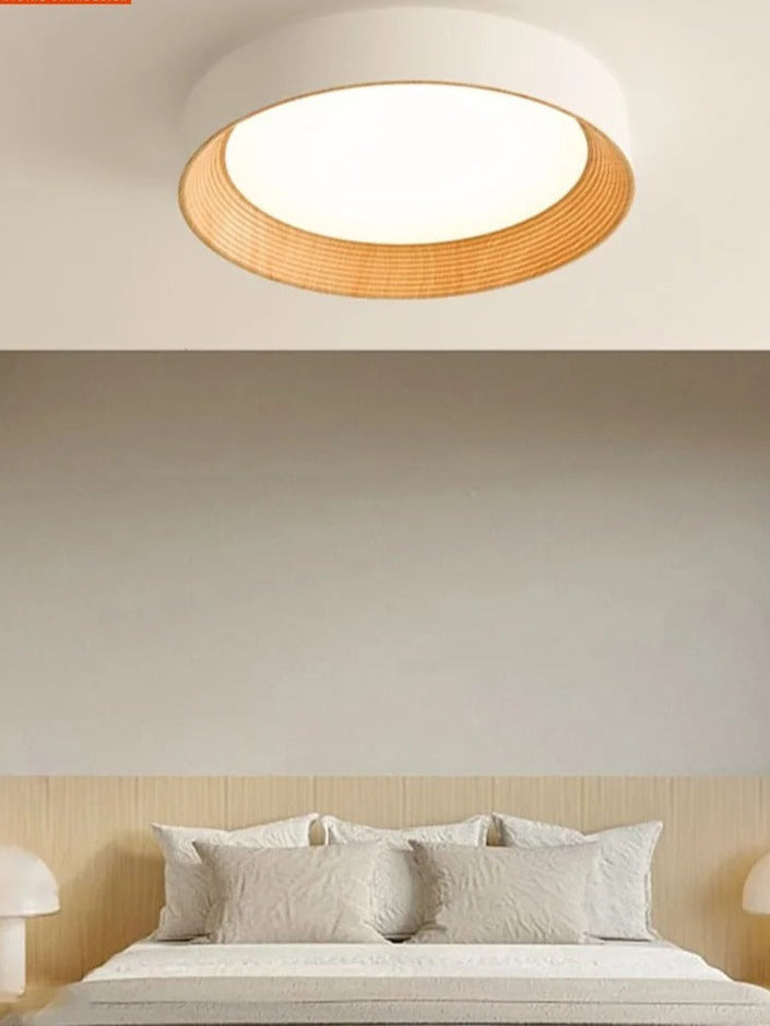 Lumenara Crest Contemporary Ceiling Light With Acrylic Shade | Temsk