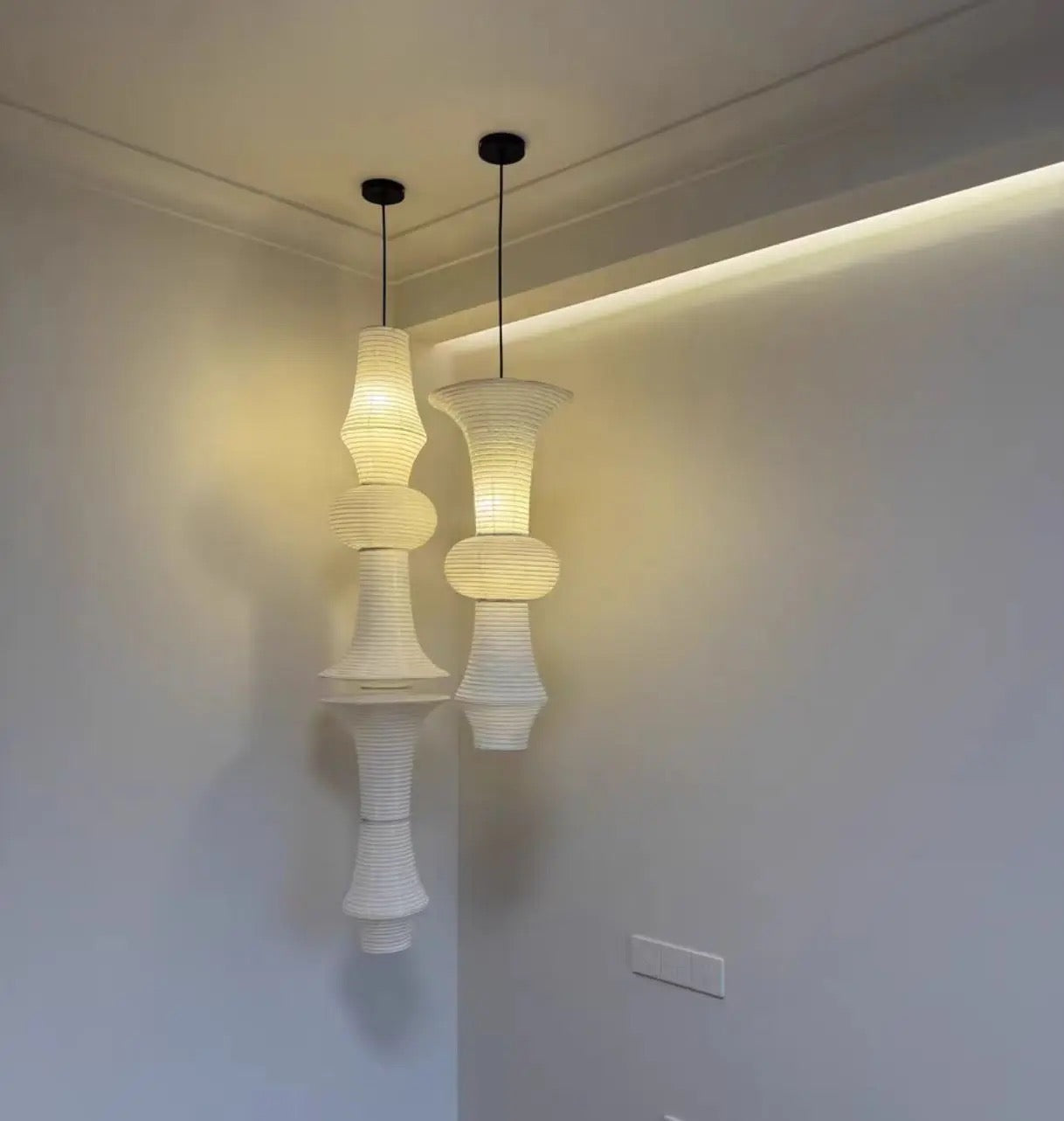 Luma Lighting Fixtures With Sculptural Form And Japanese Geometric Minimalism | Temsk