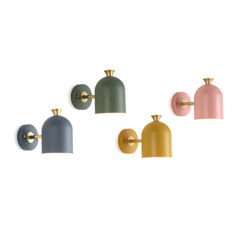 Aurora Wall Lamp Featuring Cylindrical Metal Design | Temsk