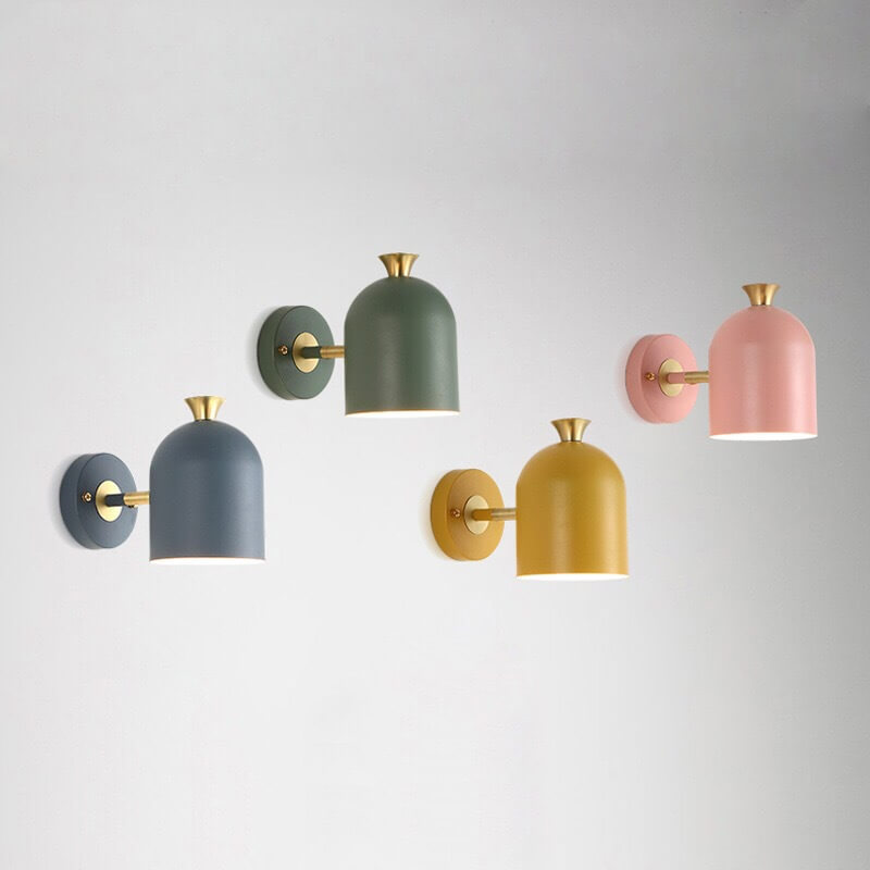 Aurora Wall Lamp Featuring Cylindrical Metal Design | Temsk