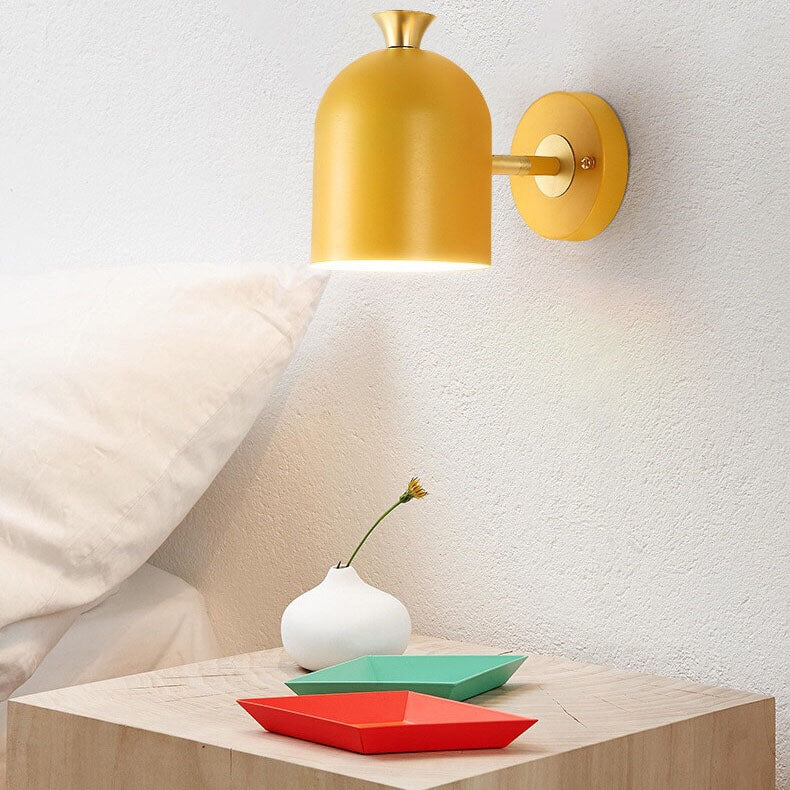 Aurora Wall Lamp Featuring Cylindrical Metal Design | Temsk