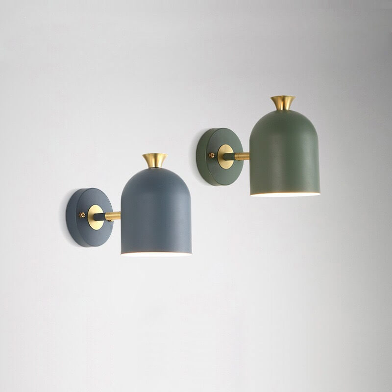 Aurora Wall Lamp Featuring Cylindrical Metal Design | Temsk