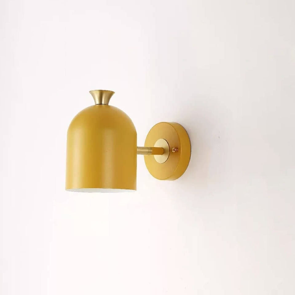 Aurora Wall Lamp Featuring Cylindrical Metal Design | Temsk