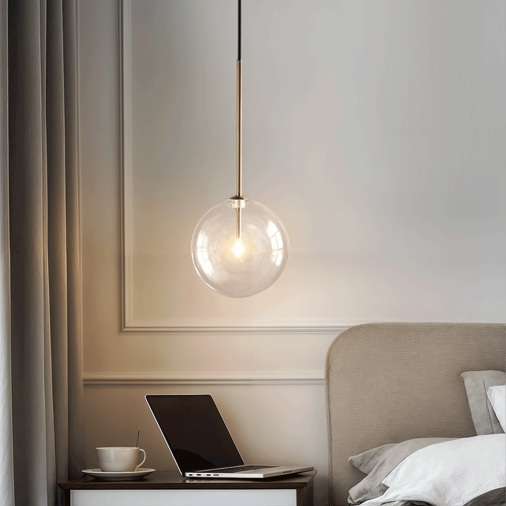 Lunel Glass Ball Pendant Light for Nordic Modern Homes | Temsk