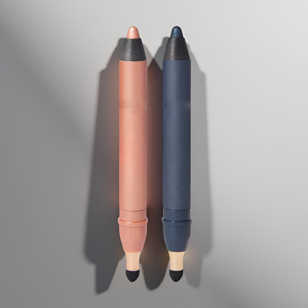2-In-1 Eyeshadow And Eyeliner Cream Stick Duo For Versatile Color | Temsk