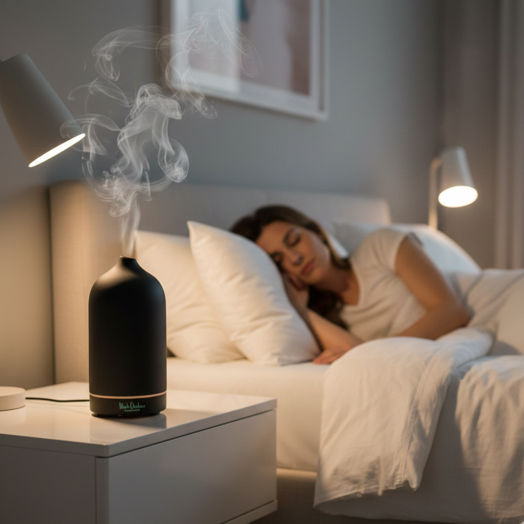 Skypipe compacte ultrasone diffuser voor essentiële oliën | Temsk
