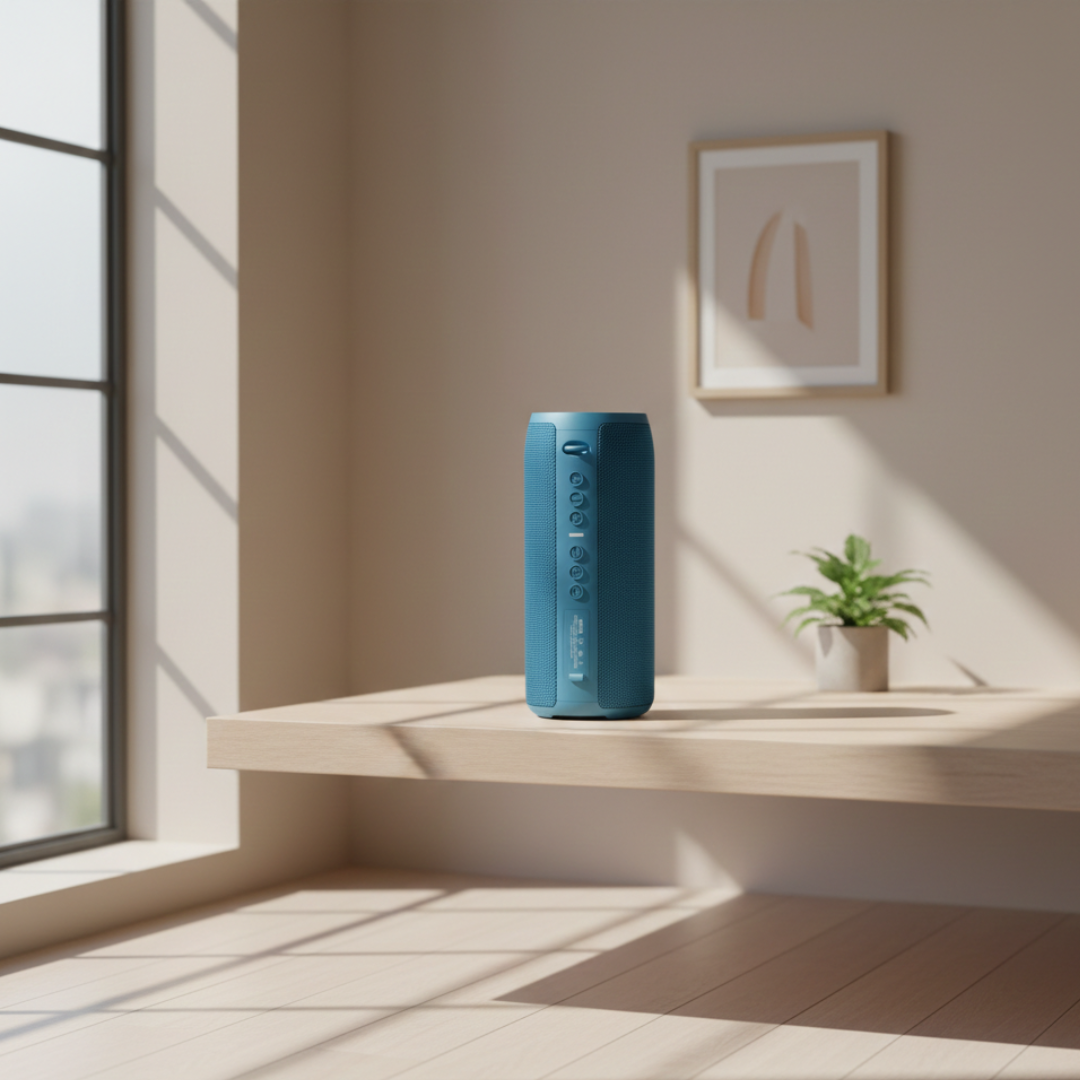 Mini Coluna Bluetooth Portátil para Audição Diária | Temsk
