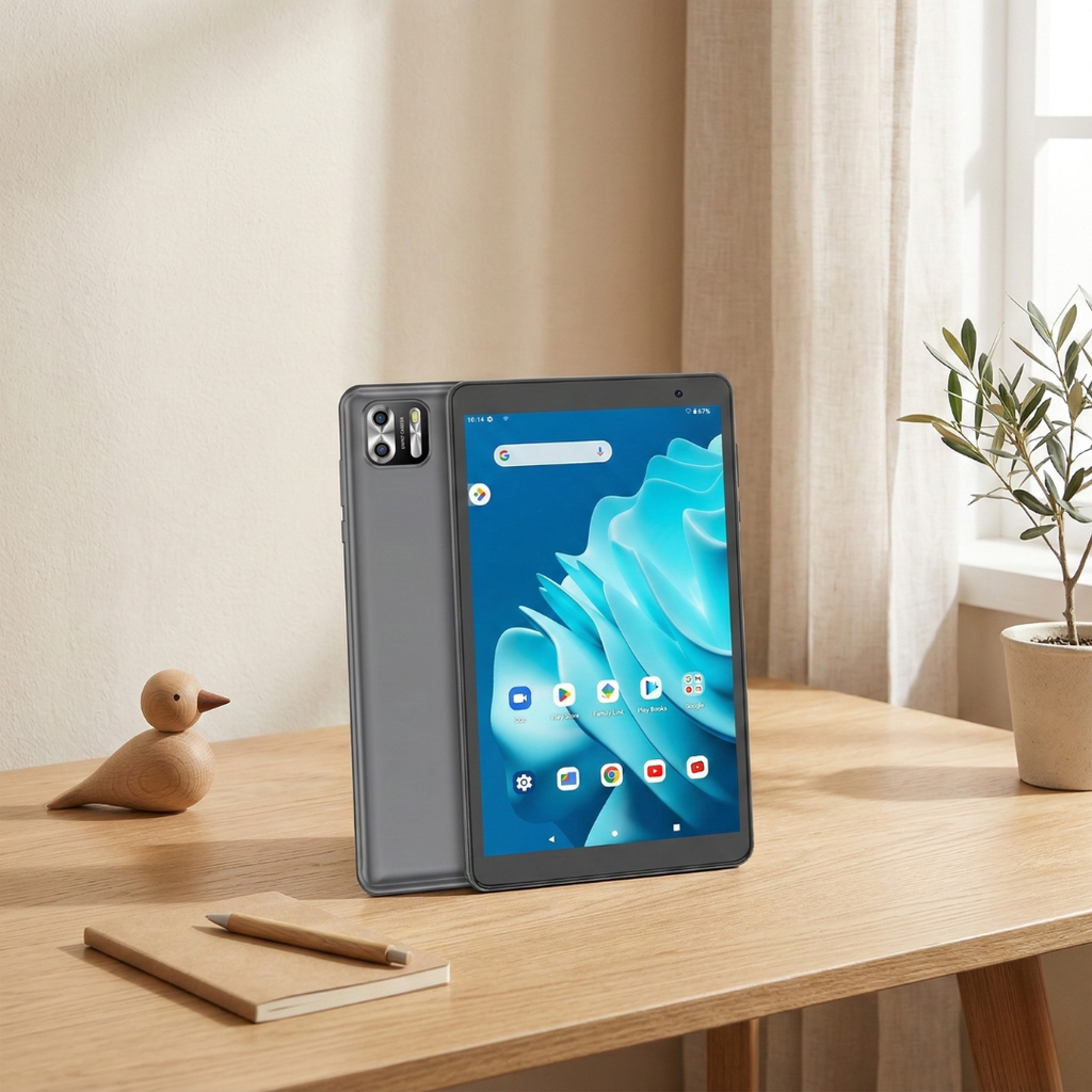 PRITOM 8palcový Android tablet pro každodenní použití a prohlížení | Temsk