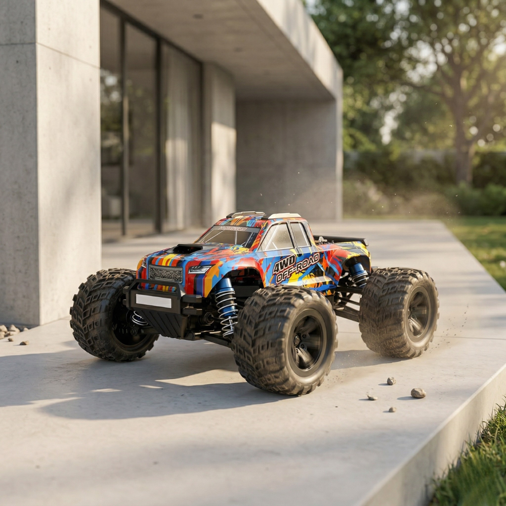 High-Speed 1:20 Scale 4WD RC Car For Off-Road Racing Performance At 50 KM/H | Temsk