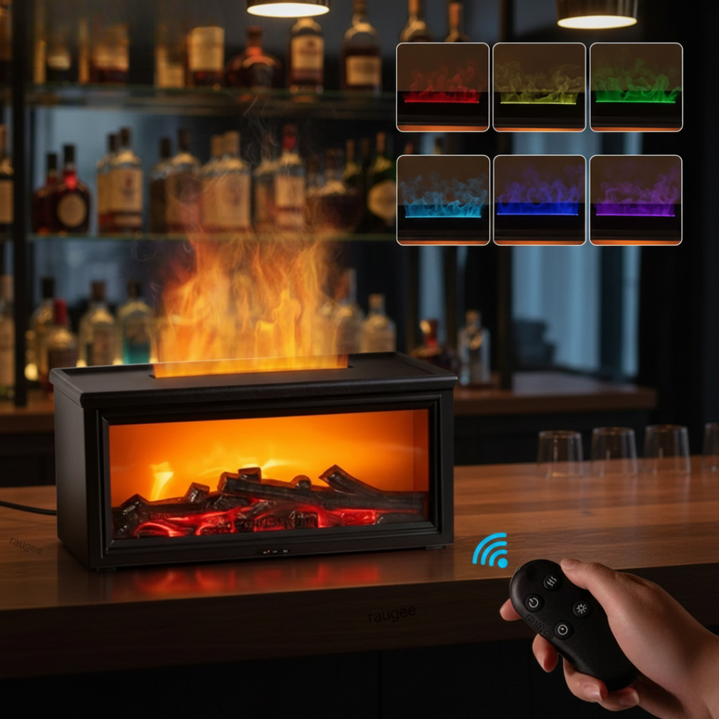Ultrazvukový aroma difuzér Flame Mist pro domácnost nebo kancelář | Temsk