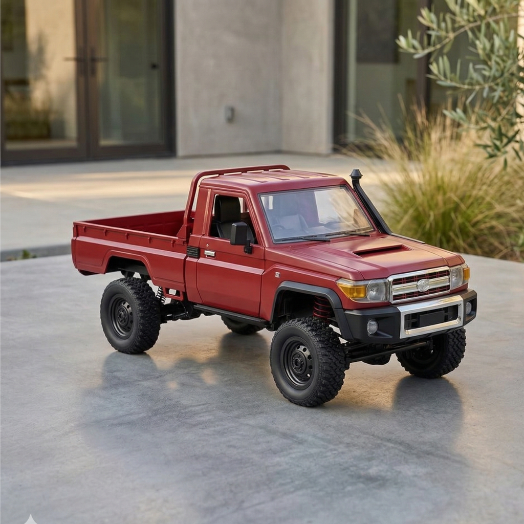 1:12 Scale 4WD RC Crawler Truck For Off-Road Climbing And Remote Control | Temsk