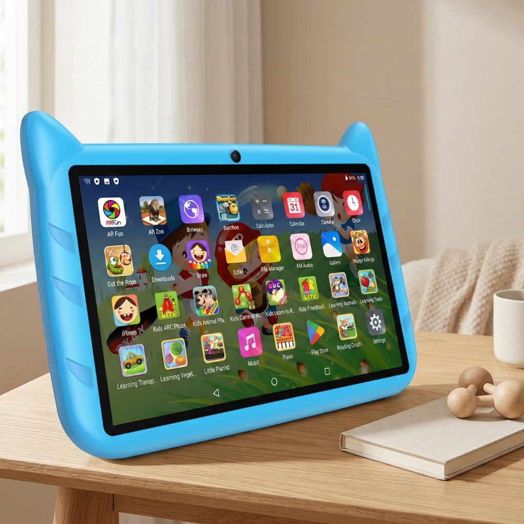 Dětský tablet s rozšiřitelnou pamětí pro každodenní použití | Temsk