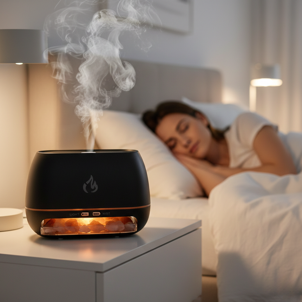 Himalayan Salt Air Humidifier For Home And Office Use | Temsk