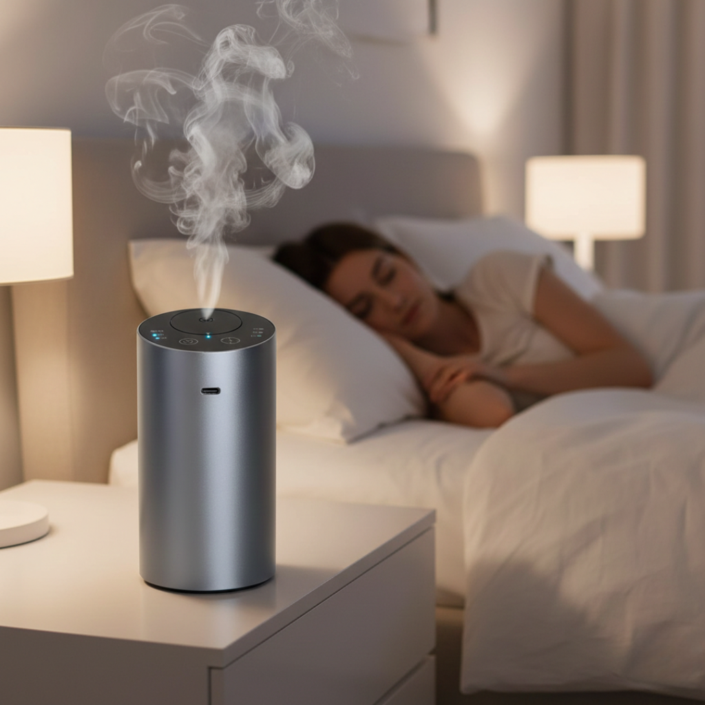 Diffusore di aromi wireless portatile per uso domestico o in camera da letto | Temsk