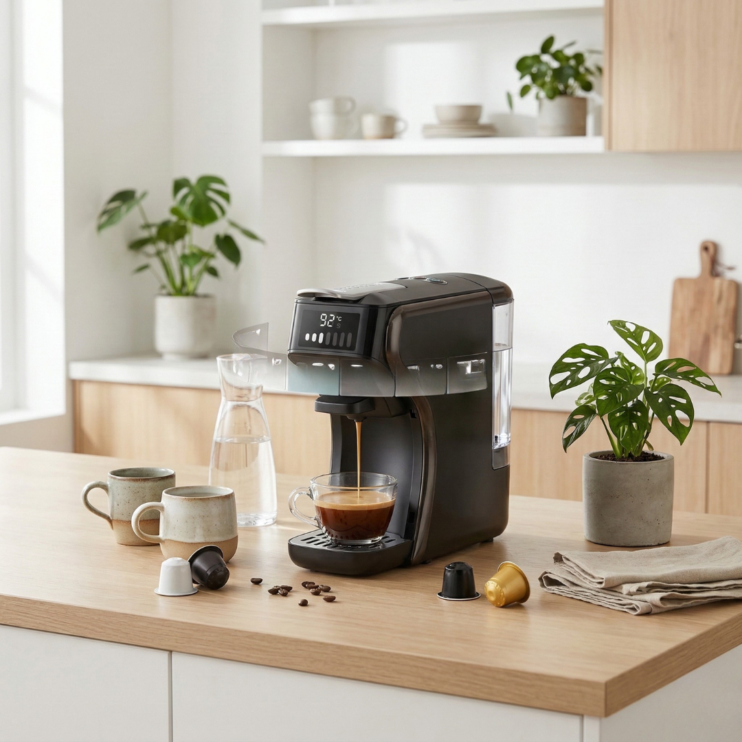 The Multi-Function Coffee Machine With Hot And Cold Brew | Temsk