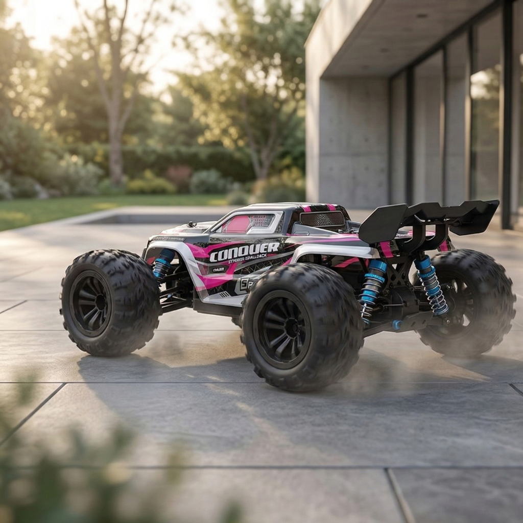 1:16 Scale 4WD RC Monster Truck 70 Kilometers Per Hour High Speed Off Road Crawler | Temsk