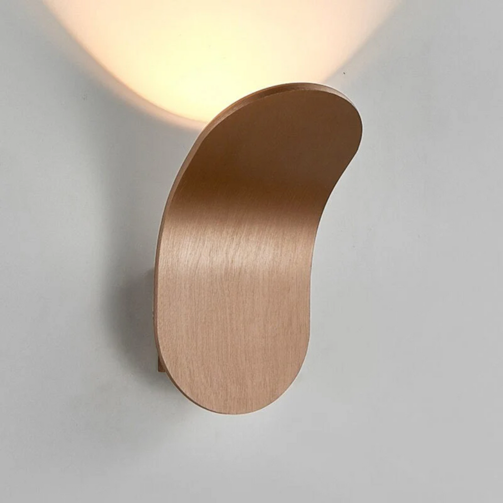 Moderne nordisk væglampe med minimalistisk LED-belysning | Temsk