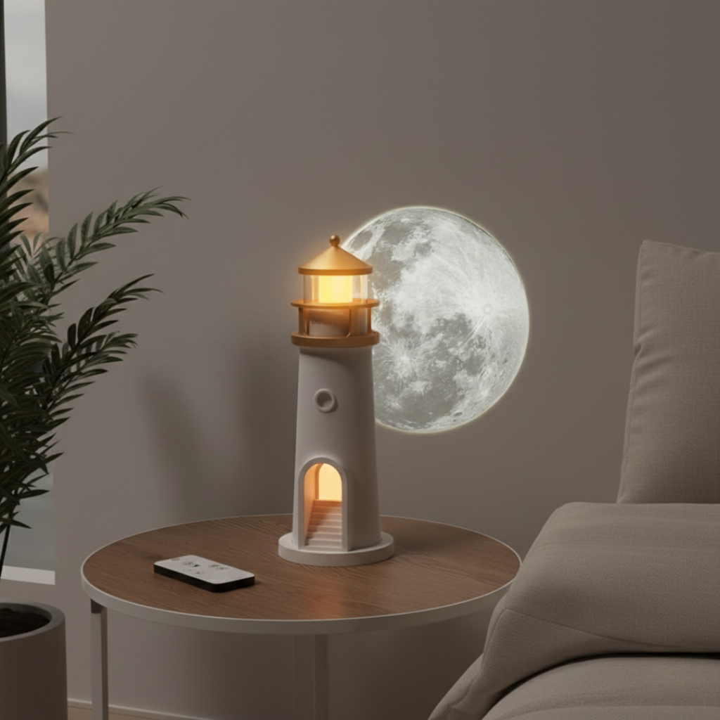 Night Light Projection With Speaker For Cozy Home Ambience | Temsk