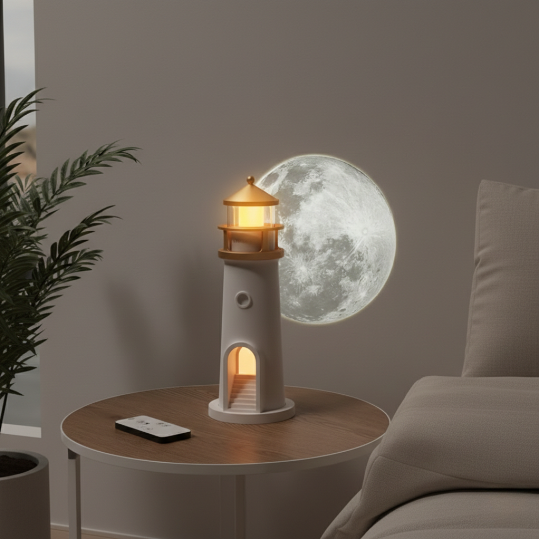Night Light Projection With Speaker For Cozy Home Ambience | Temsk
