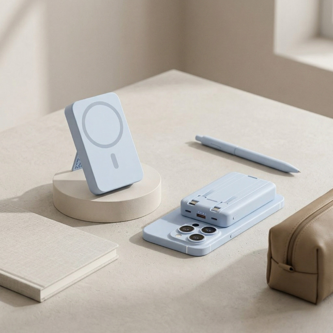 Magnetic Wireless Power Bank For Travel And Everyday Use | Temsk