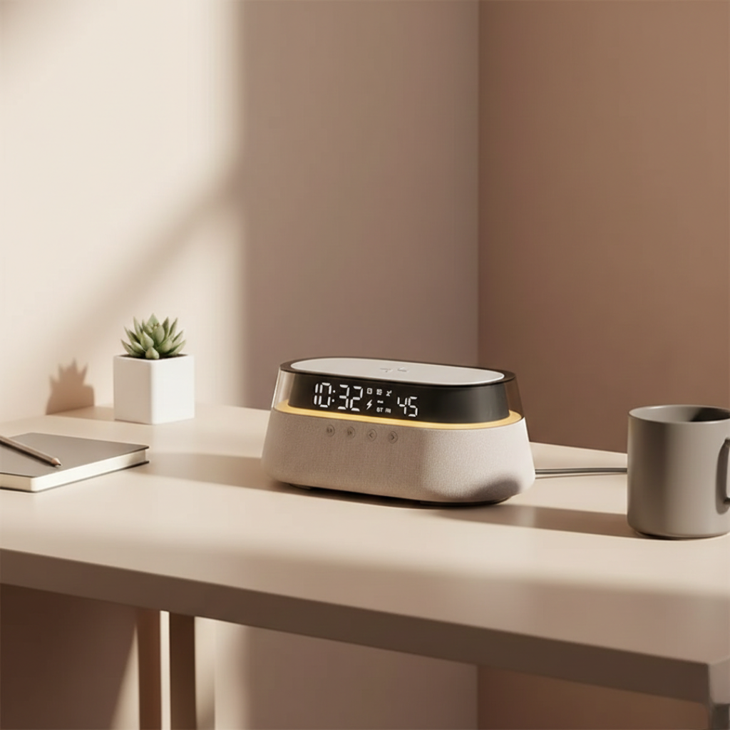 Sveglia smart con altoparlante Bluetooth per la camera da letto | Temsk