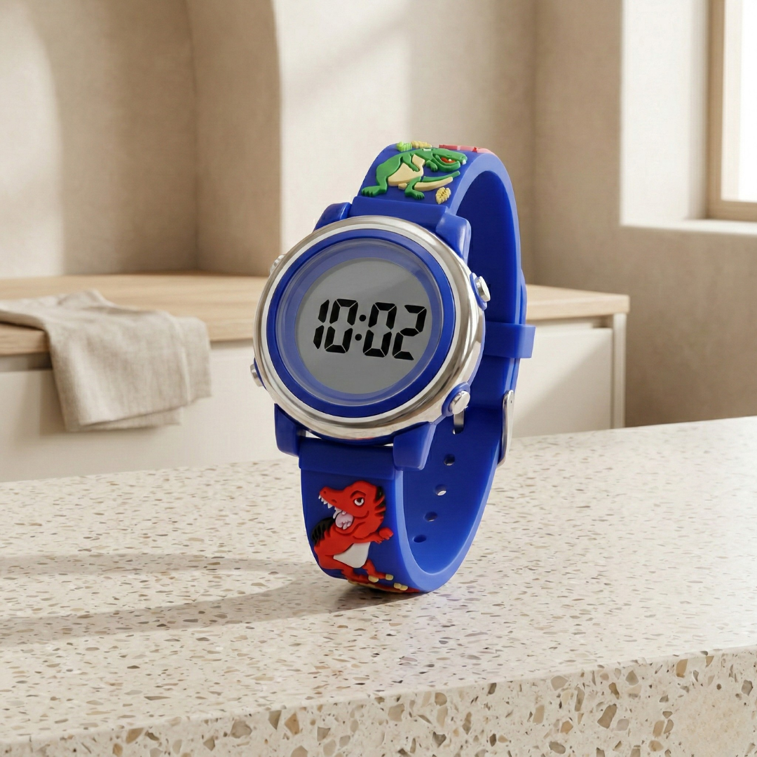 Waterproof Kids Smartwatch With Alarm For Young Learners | Temsk