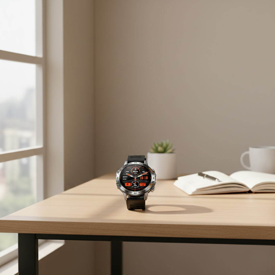 Waterproof Smartwatch With Bluetooth Calling For Everyday Durability | Temsk