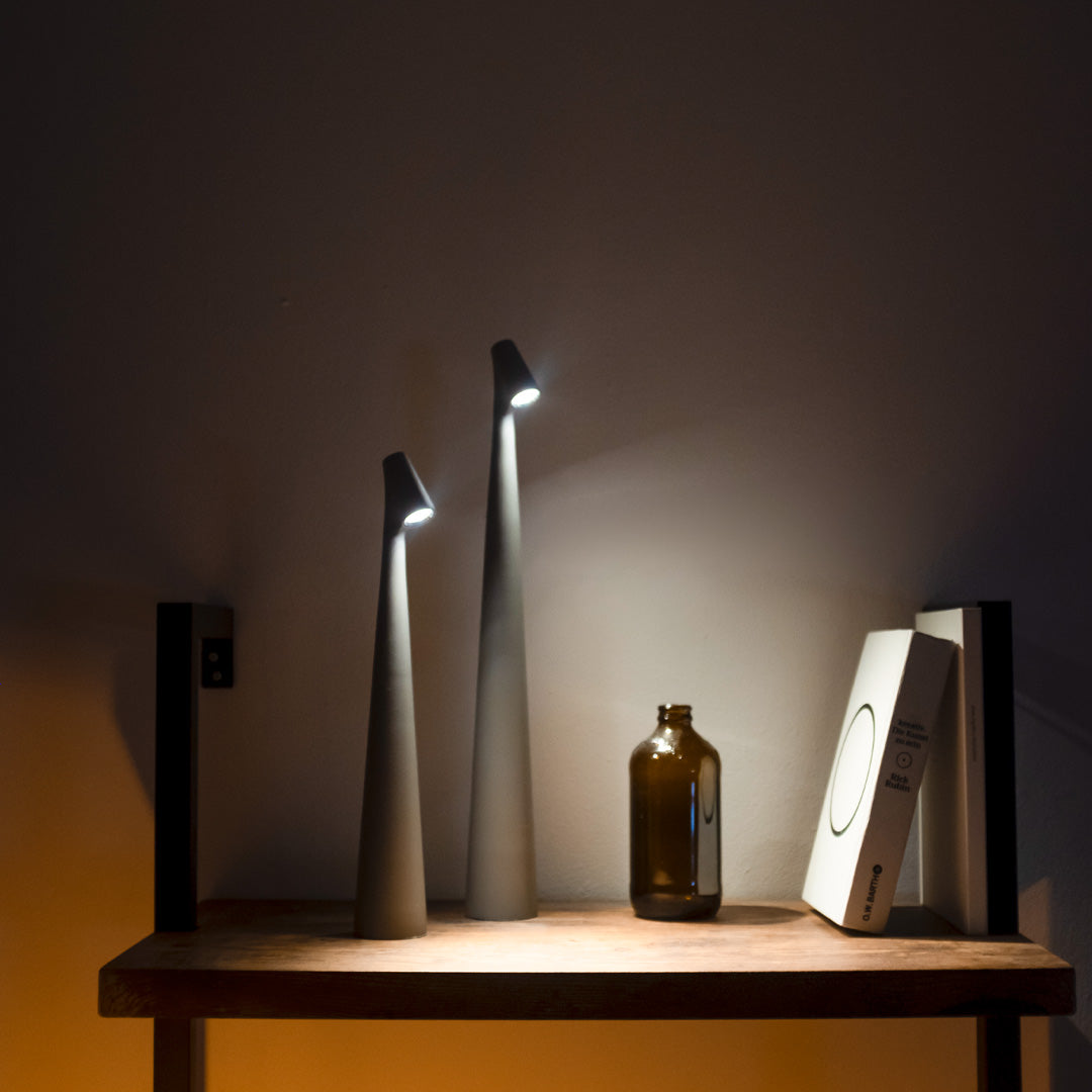 NovaLume Cordless LED Table Lamp for Warm Home Ambiance | Temsk
