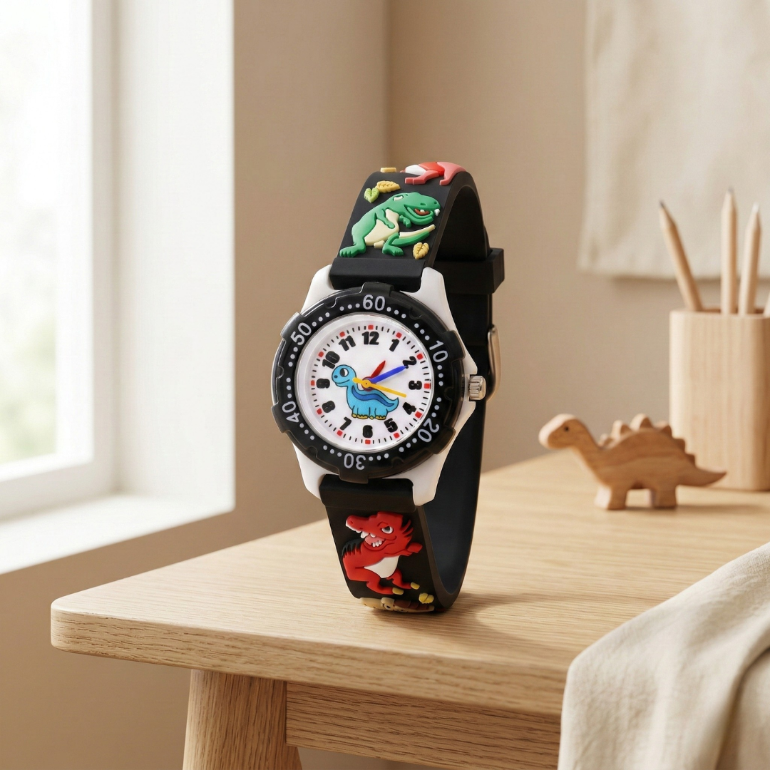 Dinosaur Quartz Kids Watch For Fun And Everyday Adventures | Temsk