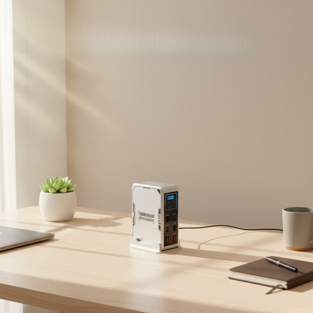 PowerHub 300W GaN nabíječka s více porty pro všechna vaše zařízení | Temsk