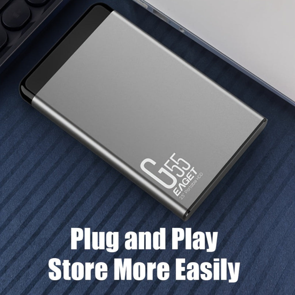 Slim Portable External SSD Drive For USB Storage And Backups | Temsk