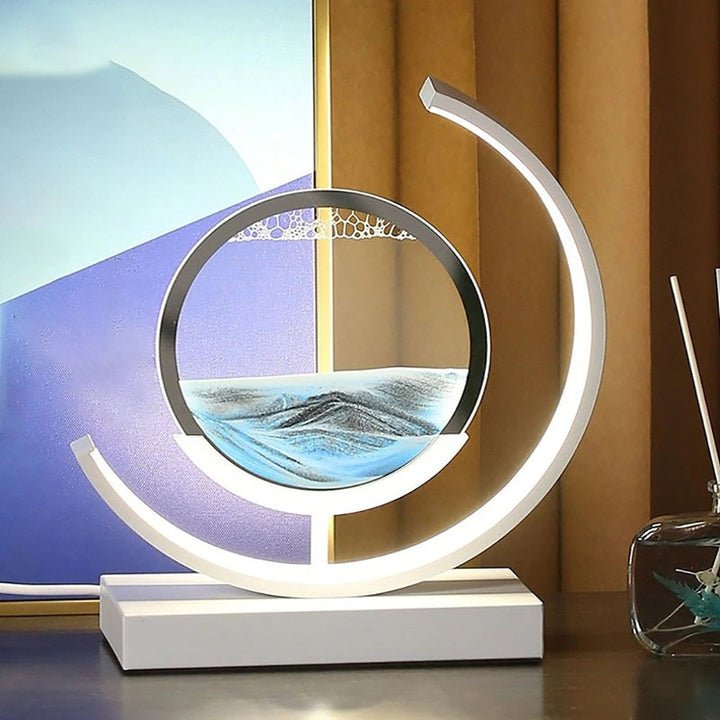 Sandlight Quicksand LED Table Lamp For Home Decor Accent | Temsk