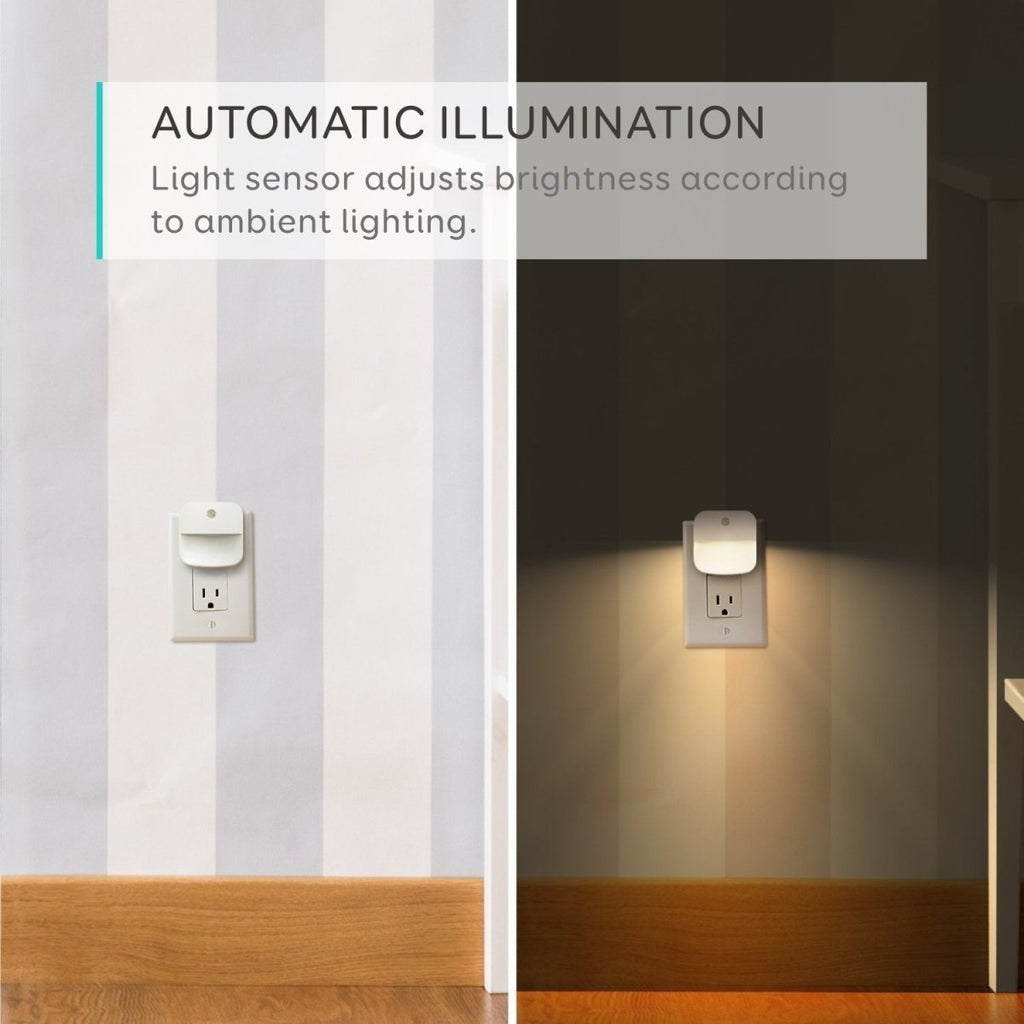 LumaNest Energy-Saving Socket Night Lights With Auto Sensor Six Pack | Temsk
