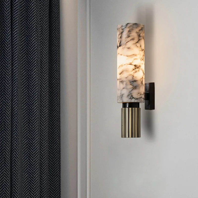 Corterra Marble Wall Light For Classic Home Decor Accent | Temsk